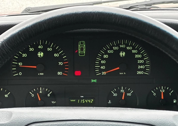 Alfa Romeo 164 cena 139999 przebieg: 115000, rok produkcji 1995 z Warszawa małe 781